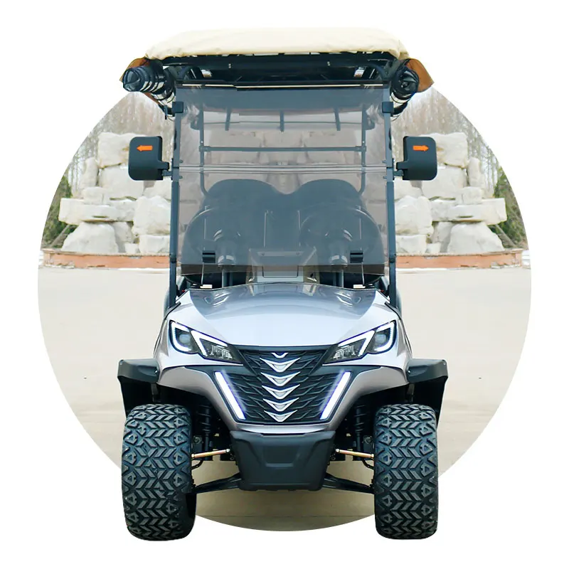 New Model Hot Sale 8 seats Golf Cart with CE Certification Electric Sightseeing Bus for Sale Lithium Battery Golf Cart