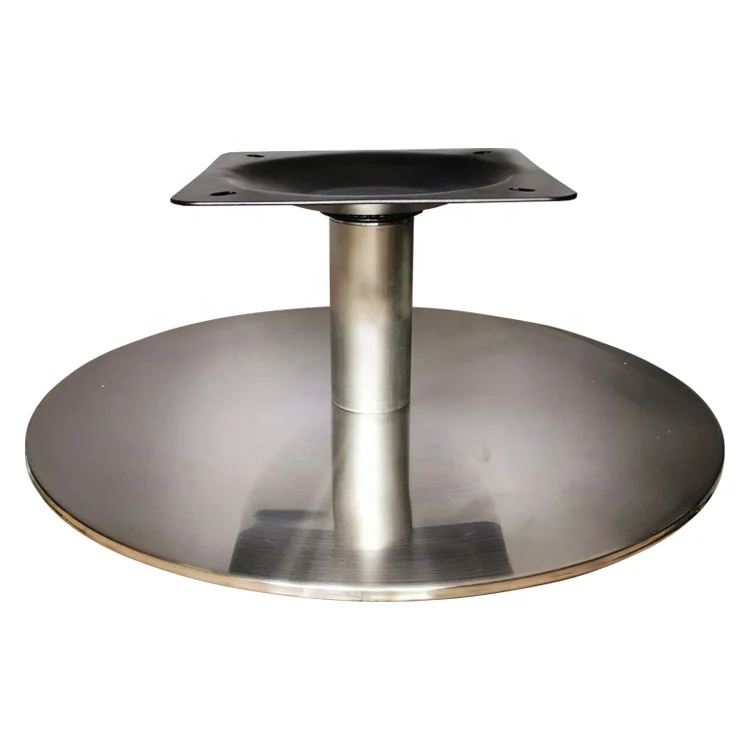 Вращающиеся круглые ножки из нержавеющей стали OEM для дивана кресла высота 180 мм диаметр 500