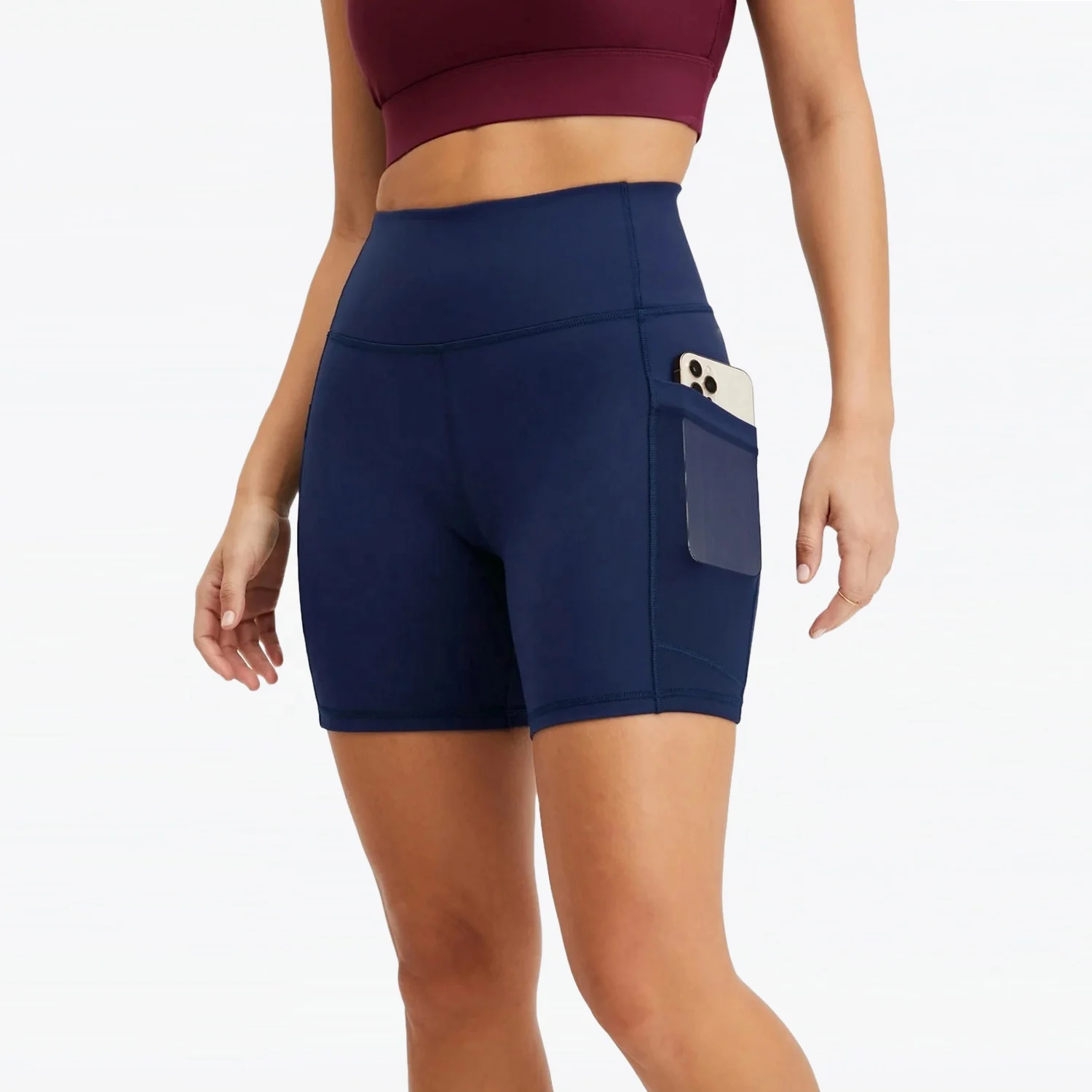 OEM Top Quality Sublimation High Quality Women Gym Fitness Shorts