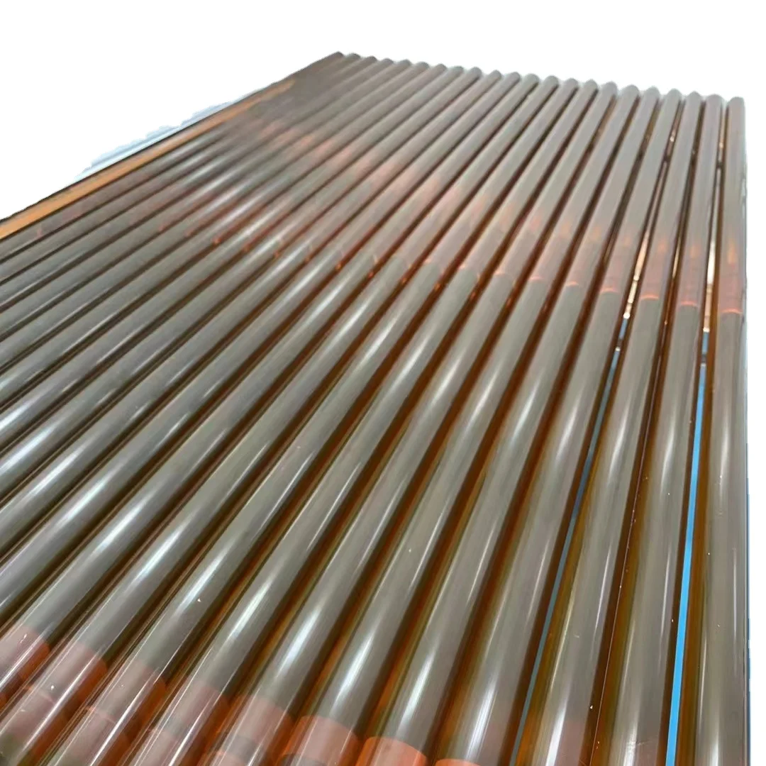 Good quality Chemical Resistance Plastic Pei Extruded Round Rod Transparent Ultem Polyethylenimine