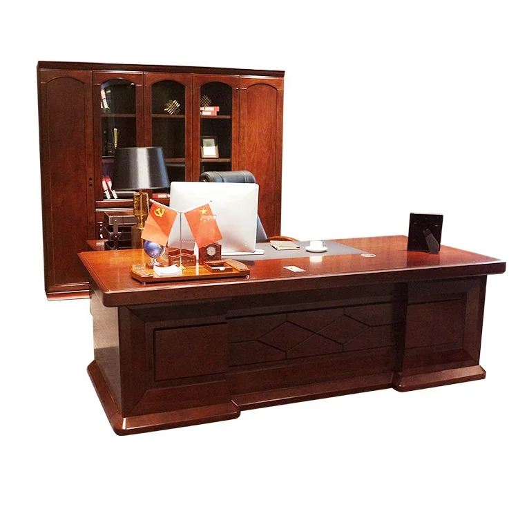 China Antique government office large escritorio de oficina executive office luxurious desk