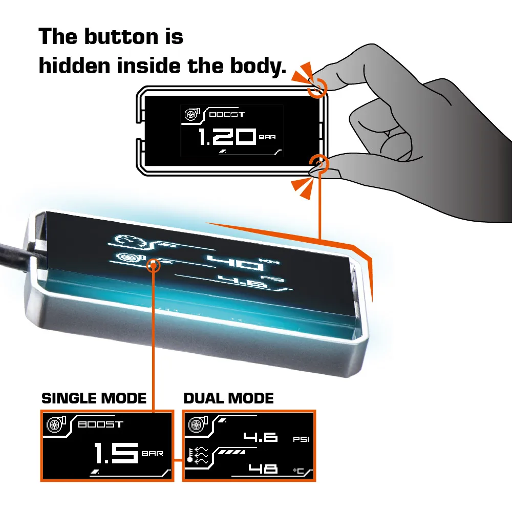 Shadow Dmeter2 OBD Digital Meter Display for audi vw Skoda Vag New Car