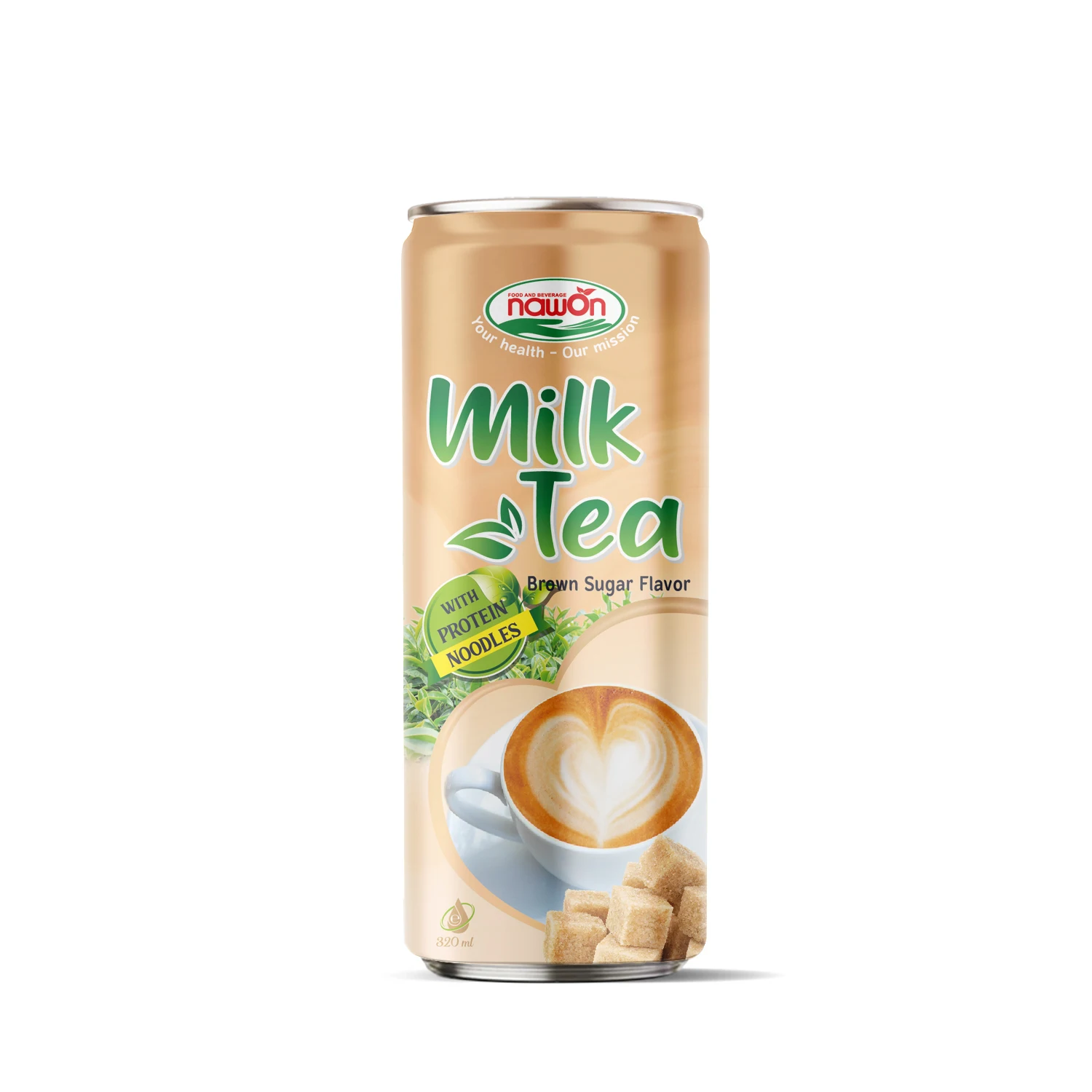 250ml NAWON MILK TEA WITH PROTEIN NOODLES CHOCOLATE FLAVORS OEM ODM BEST MILK TEA SUPPLIERS WHOLESALE MILK TEA BOTTLE
