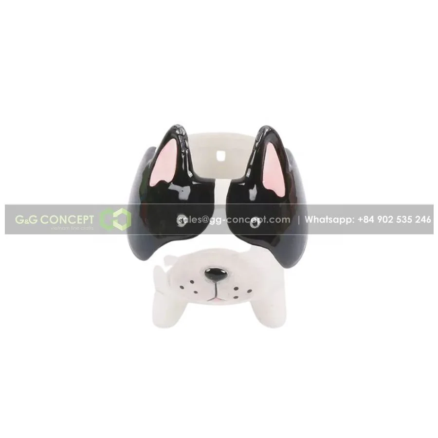 Decorate With Ceramic Animal Dog Plant Pot/Cartoon Succulent Planter Flowerpot From Vietnam/ High Quality Vietnam Export Product
