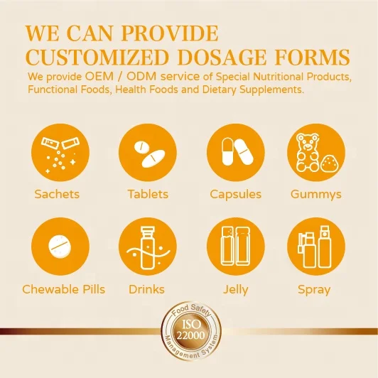 OEM ODM Customized Bone supplement mobility support vitamin effervescence tablet