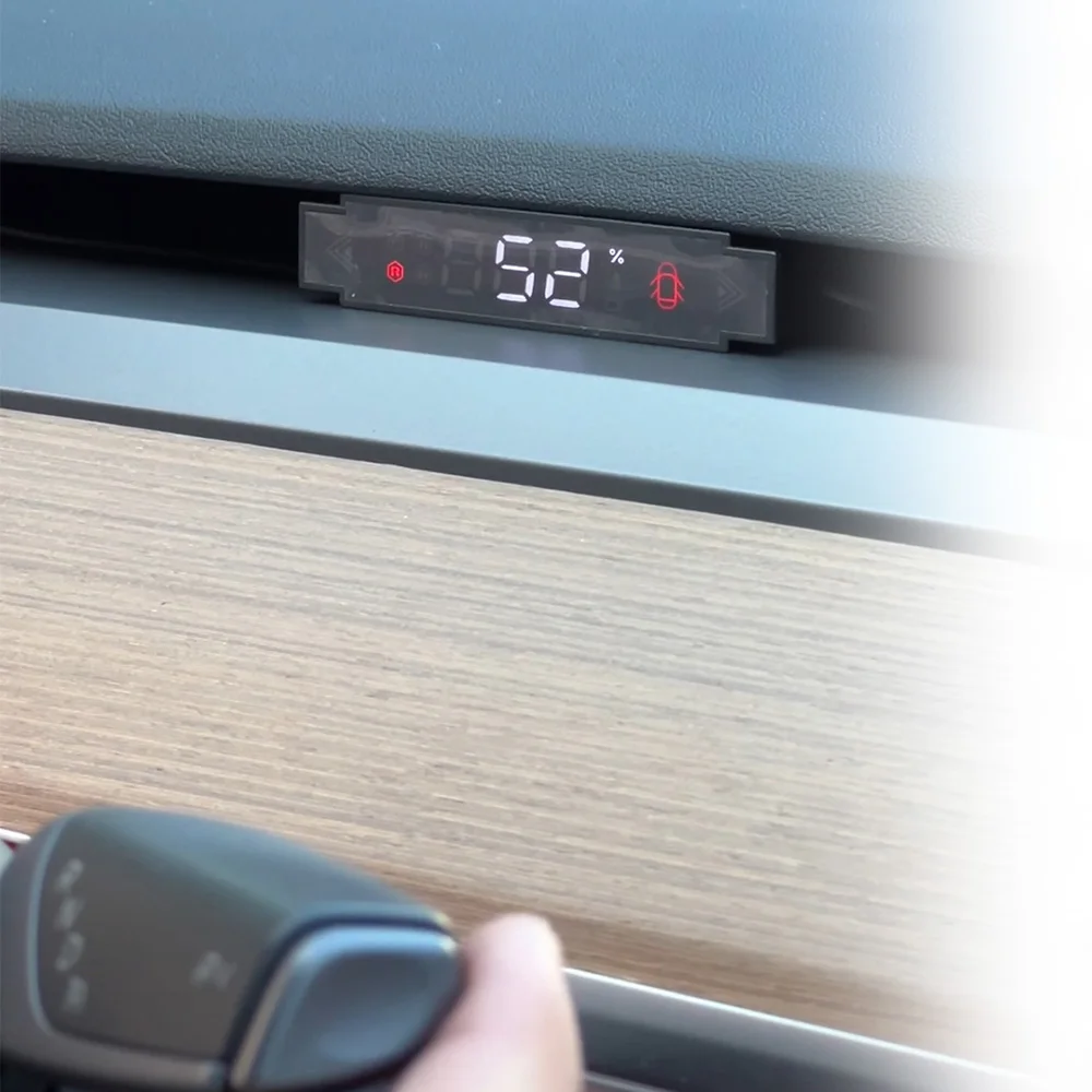 Multi Functional Display Tesla Mini Hud Speedometer Aftermarket Hidden Heads Up Display Kit
