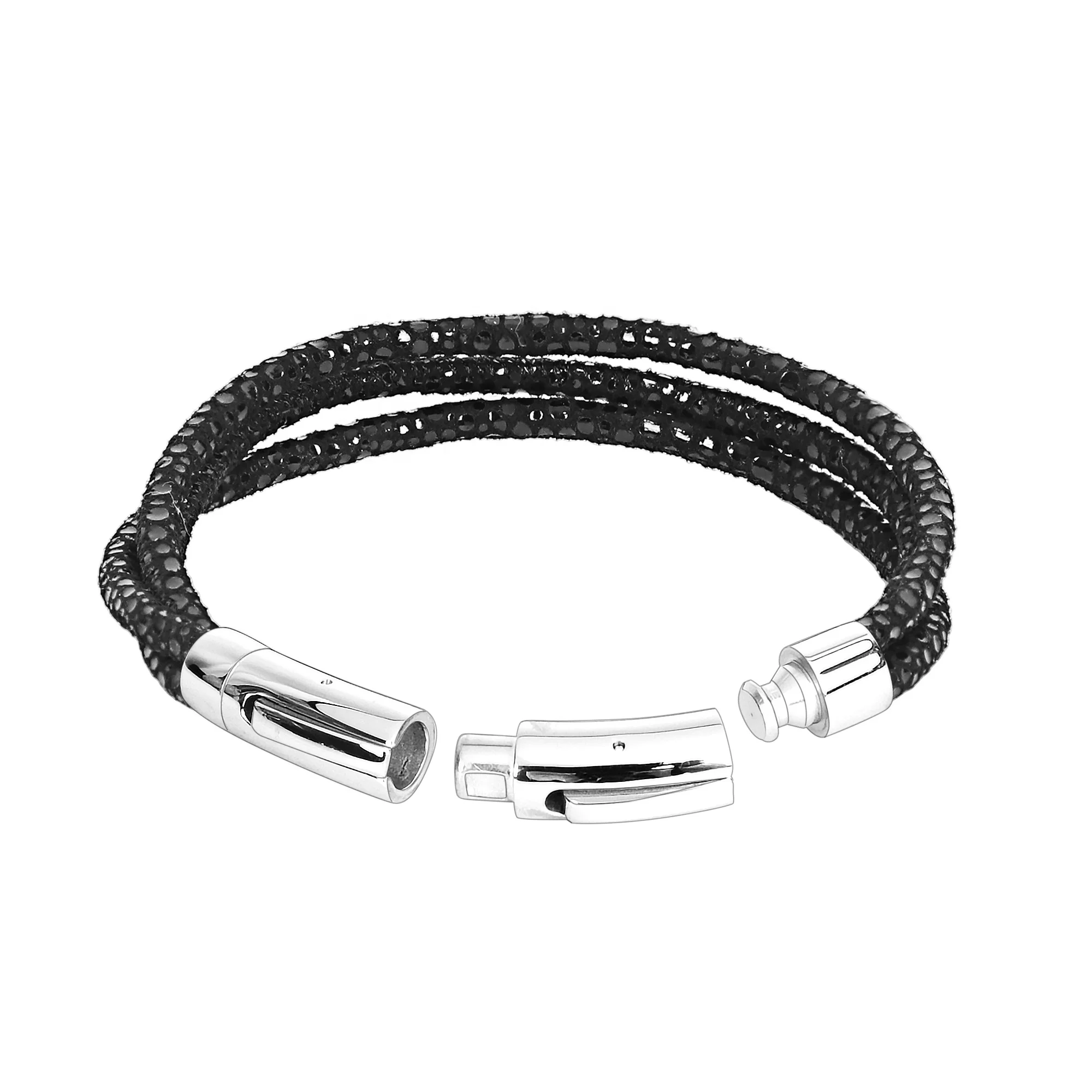 New Brand Printed Suede Leather Bracelet Cord Charm Bracelets for Women Men Jewelry Gifts