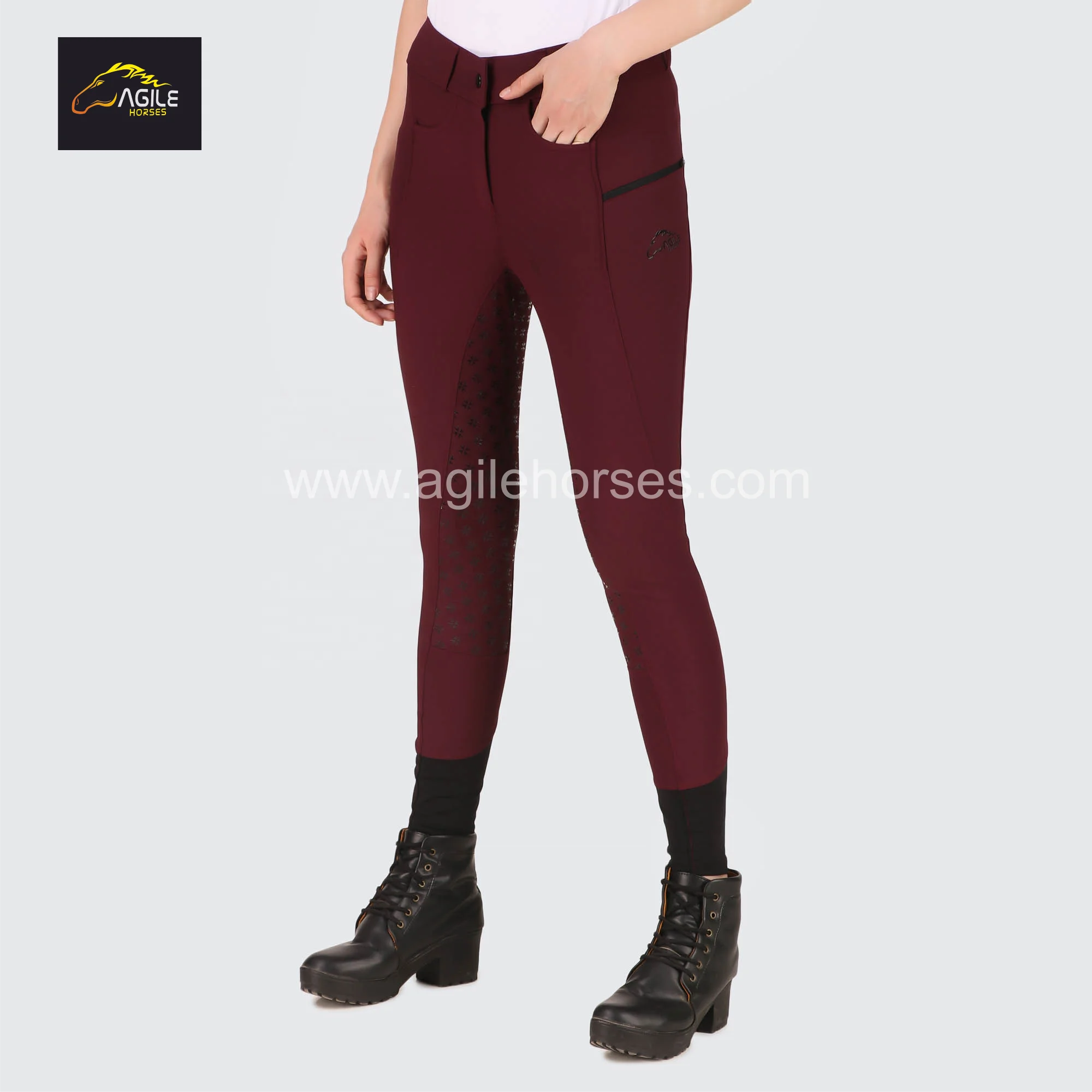 High Quality Horse Riding Breeches Equestrian Pants on Technical Fabric at Manufacturing Prices fully Customizable