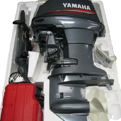 Б/у 2021 Yamaha лодочный мотор 2-х тактный 40HP длинный короткий вал