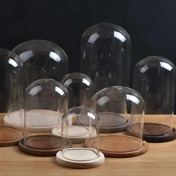 Стеклянный купол с колокольчиком