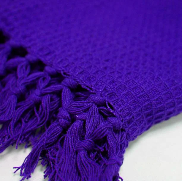 Cotton Throws Various Weaves Waffle Jacquard Herring Bone Thermal Snag Free Leno Customized Colors Sizes Weights Designs Bulk