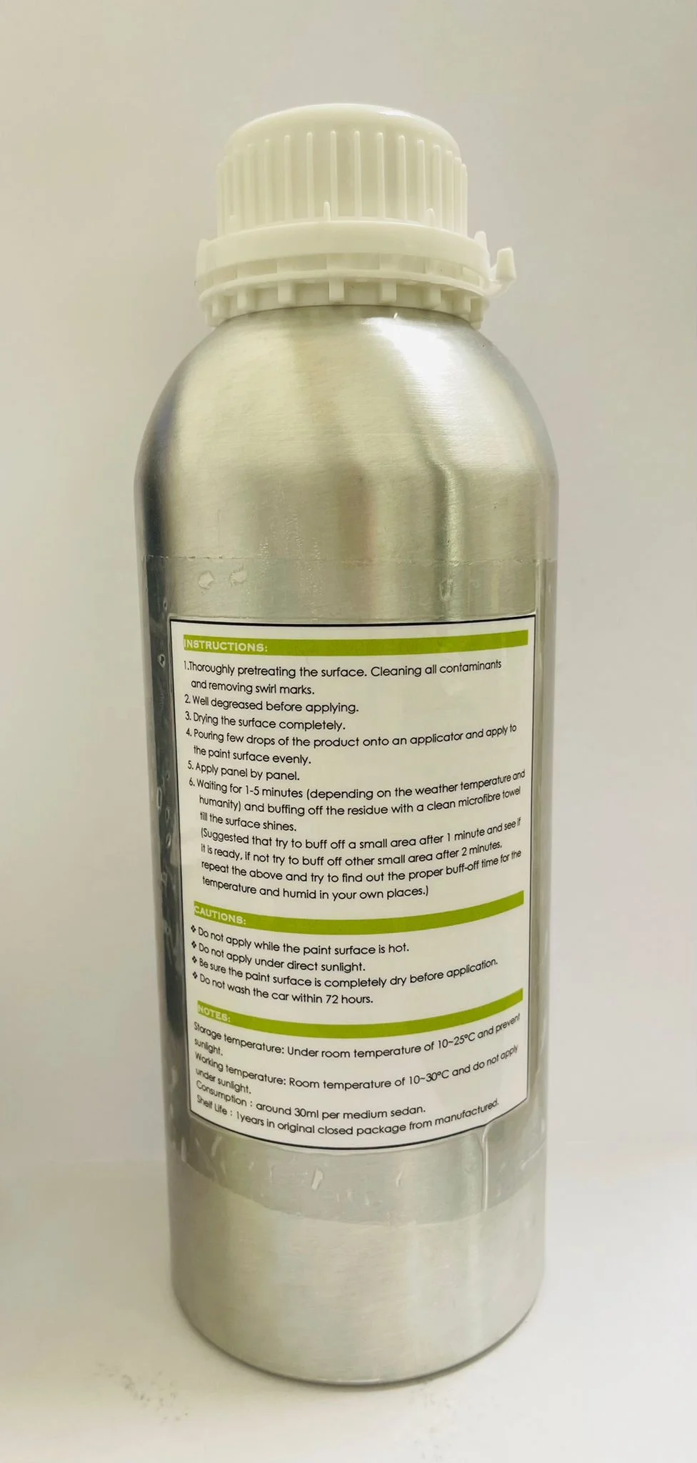 Hot Sale Private Label Car Care nano ceramic coating  self healing coating