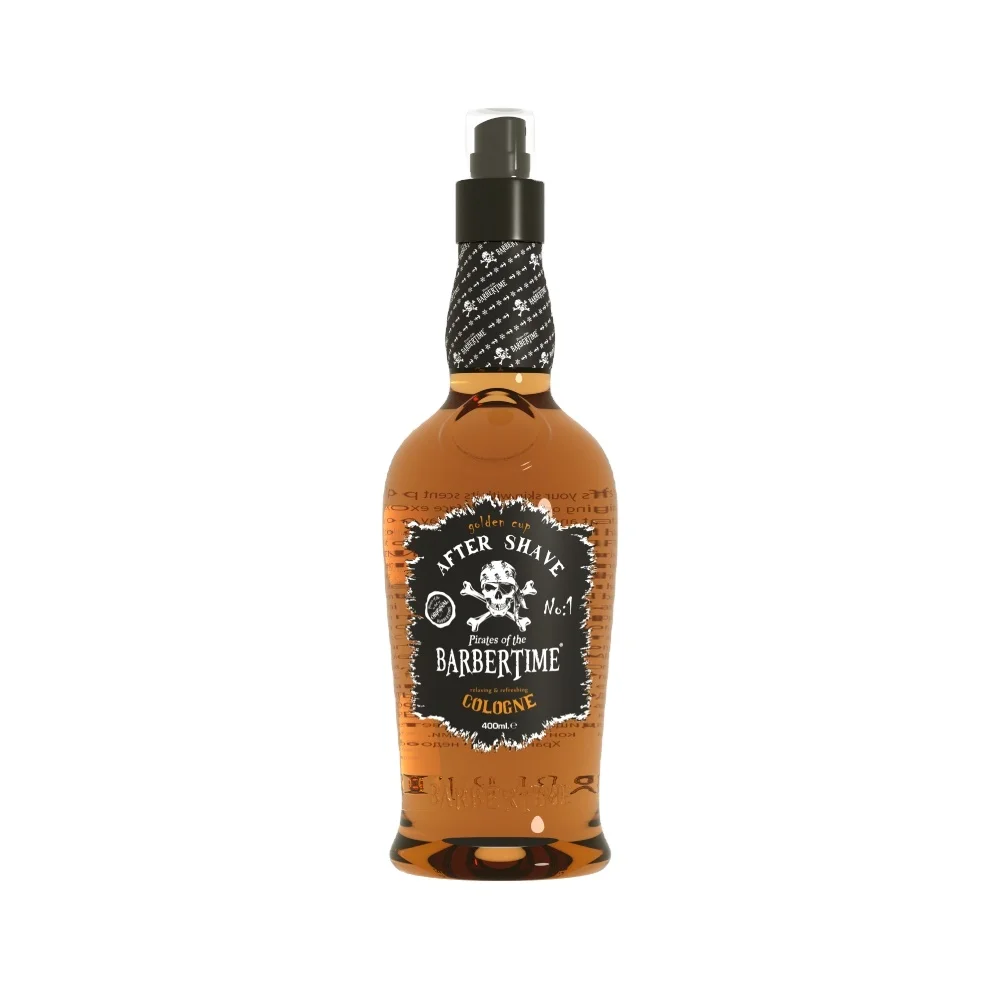 BARBERTIME AFTER SHAVE COLOGNE GOLDEN CUP NO 1 HIGH QUALITY BEST PRICE COLOGNES WHOLESALE SKIN CARE PRODUCT 400 ML