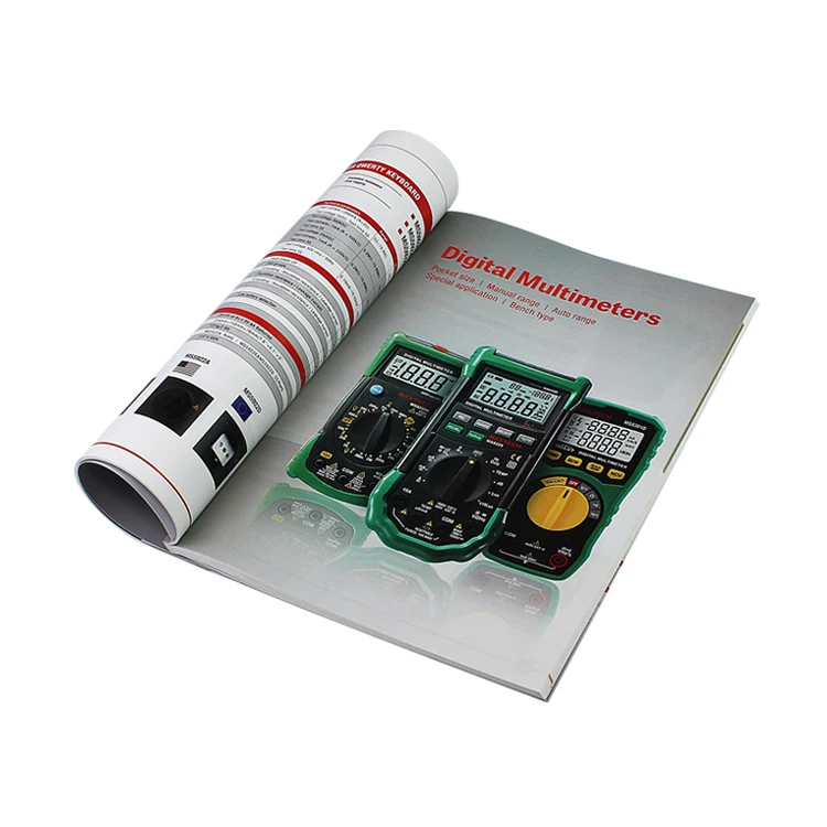 Custom Print Softcover Company Brochure Offset Printing Perfect Binding Magazine Luxury Publish Children Book Printing Service