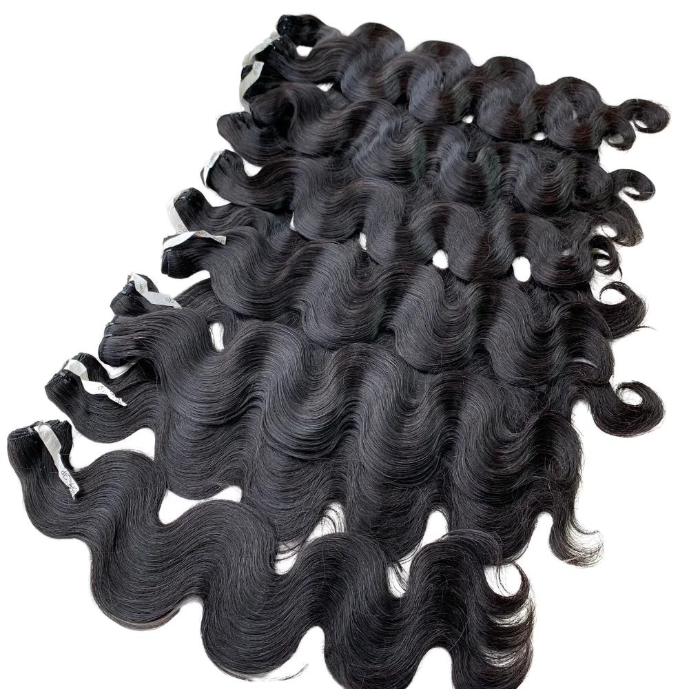 Hot Selling Long Curly Body Wave Drawstring Ponytail Human Hair Extensions Virgin Unprocessed Natural Human Hair