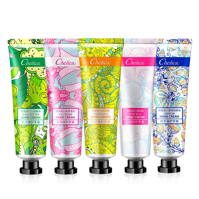 OEM ODM MOISTURIZER HAND CREAM Skincare Cosmetics flower fragrance Hand Cream