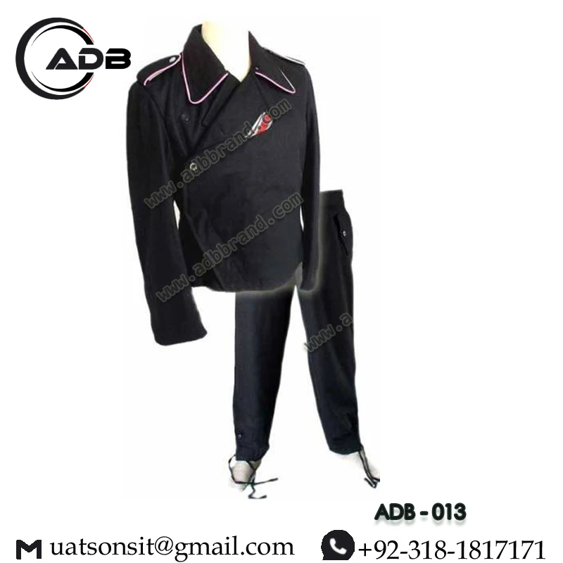 WW2 GERMAN UNIFORM SS PANZER UNIFORM TROUSER