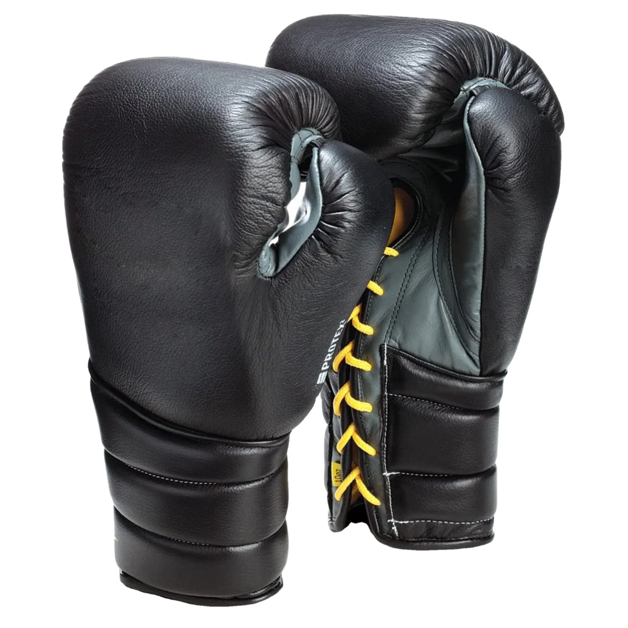 Boxing Gloves Custom Logo Printing Professional Real Leather Lace Up Boxing Gloves for Adults boxing gloves custom logo