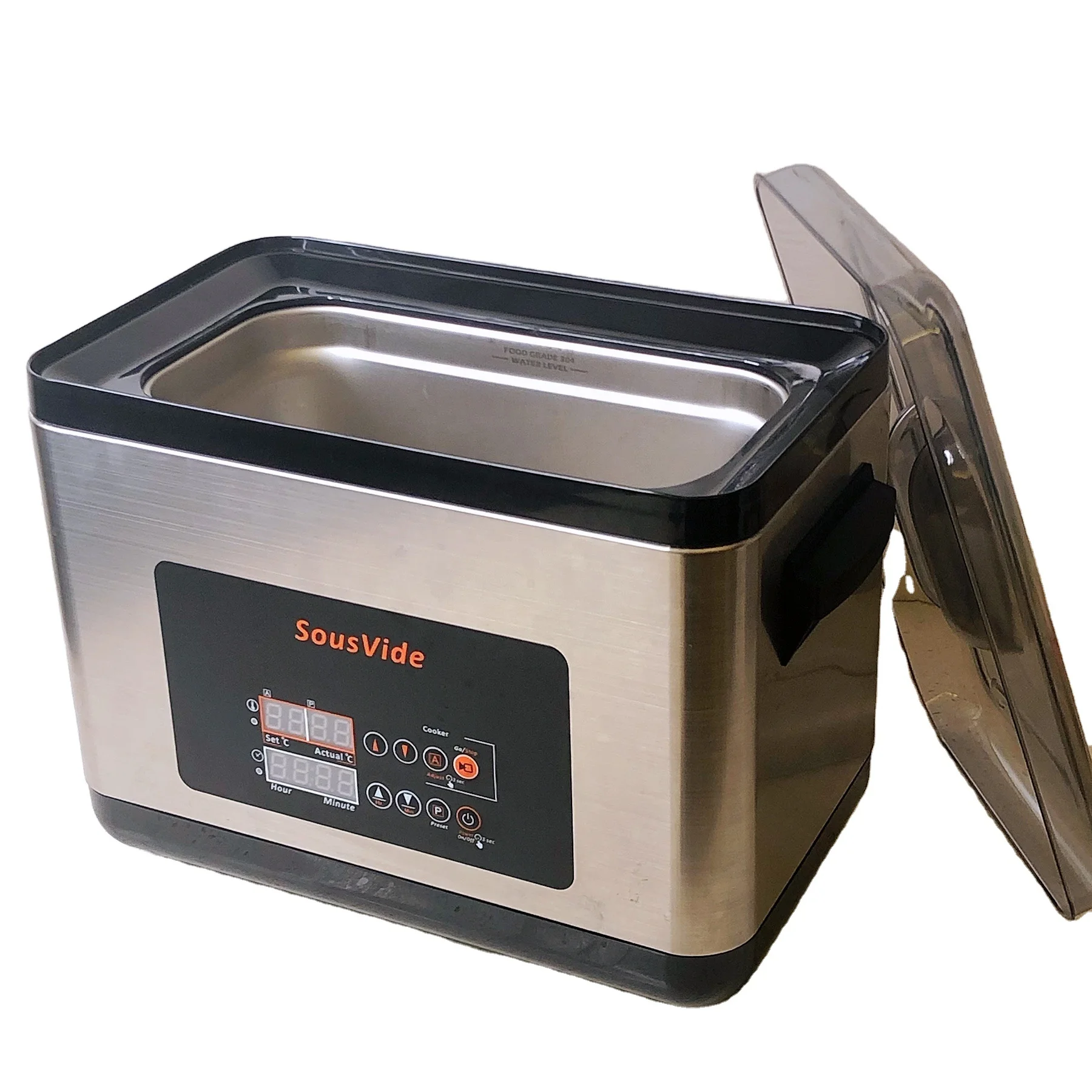 Slow cook container all area Even and Precise heated durable using easy operation easy clean 6L premium outlook Sous Vide cooker