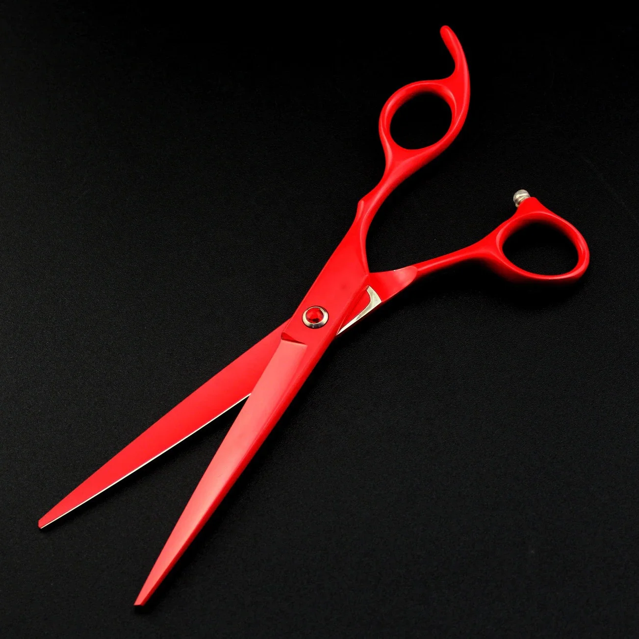 Pet Dog or Cat Hair Grooming Scissors Set Pet Hair Shears Comb Kit Tool Straight Curved Shears Cutting Thinning Scissors