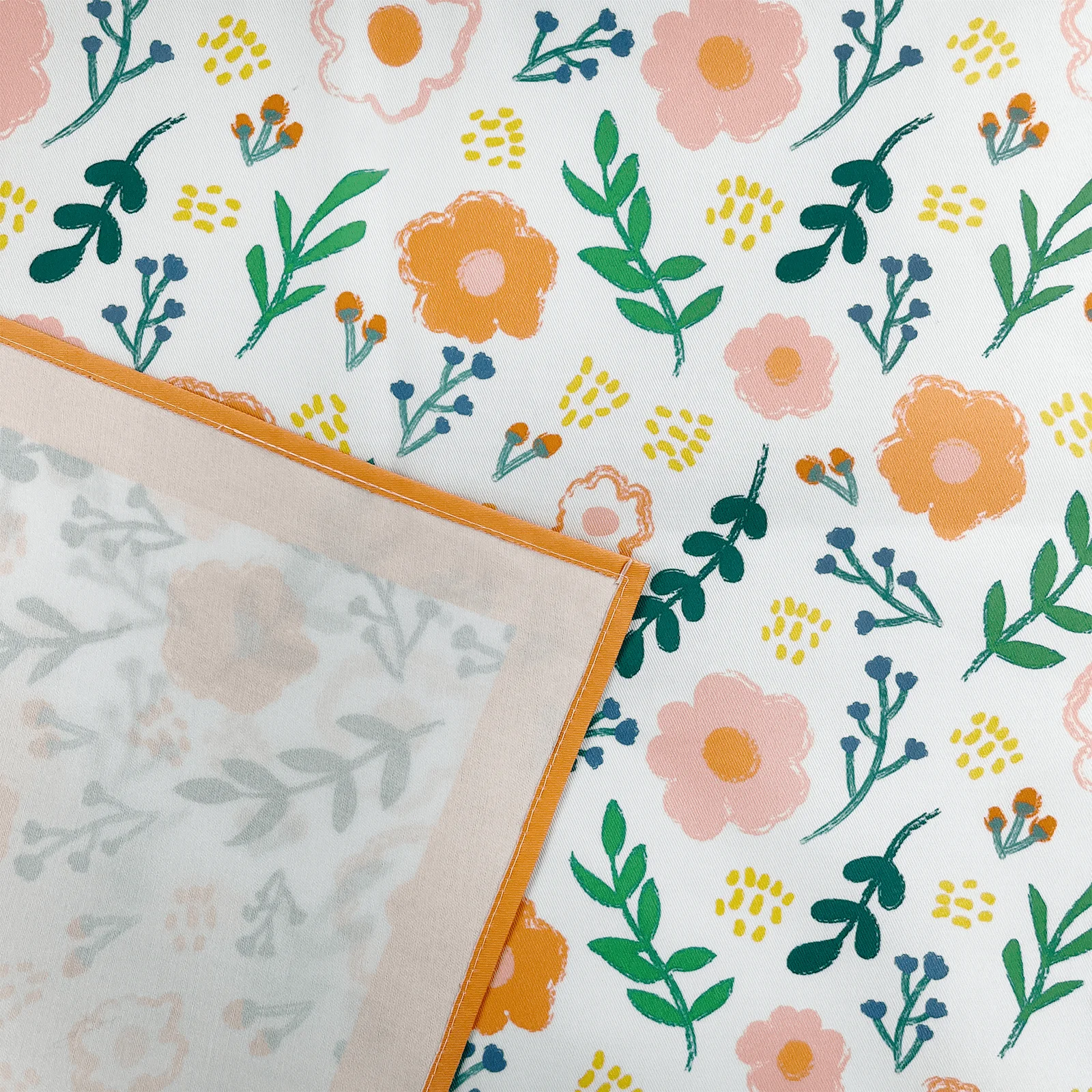 Скатерть из 100% полиэстера, скатерть с цветочным принтом на заказ