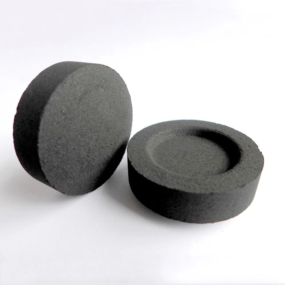 2023 Hot selling Hight quality Round Fast lighting Smokeless Odorless Long burning time Natural wood charcoal for hookah shisha