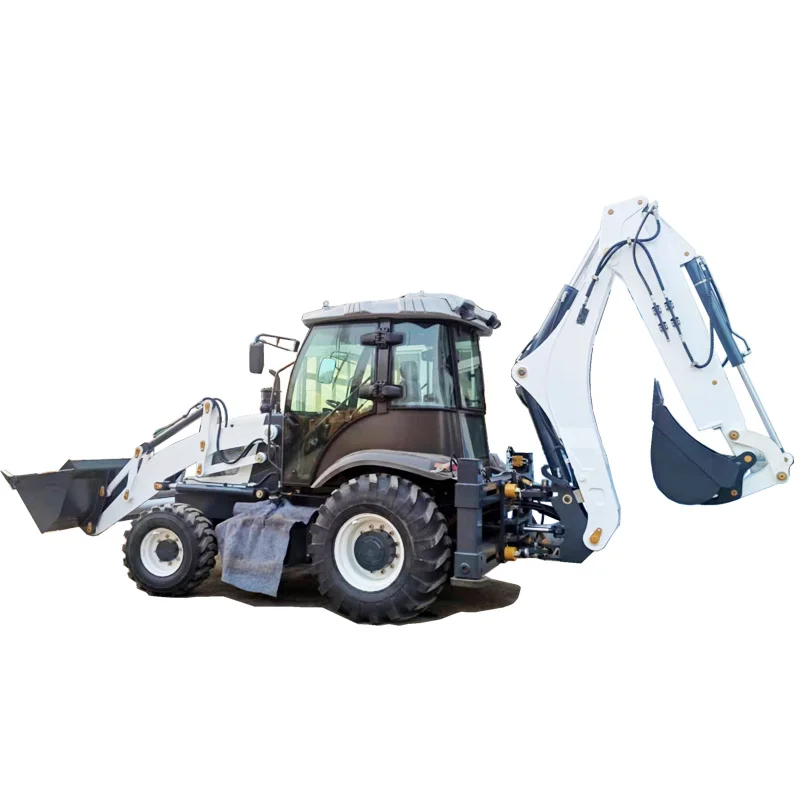 Core Motor and Engine Backhoe Loader for Farms Retail Restaurants Manufacturing Plants with PLC Pump Gearbox Bearing