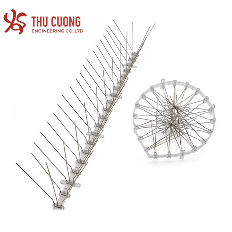 Лучшие продавцы товаров в 2021 году на Alibaba поликарбонатные шипы для птиц изготовлены из 304 проволочных шипов нержавеющей стали и пластиковой основы