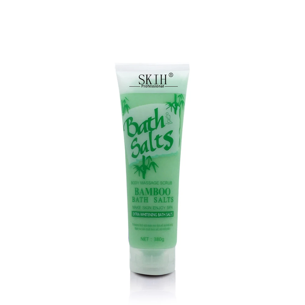 SKIH Private Label Natural OrganicLavender & Rose & Bamboo Bath Salts Whitening Exfoliating Fruit Sugar Body Scrub