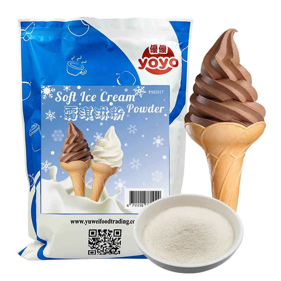 Мягкий порошок мороженого мгновенный популярные продукты
