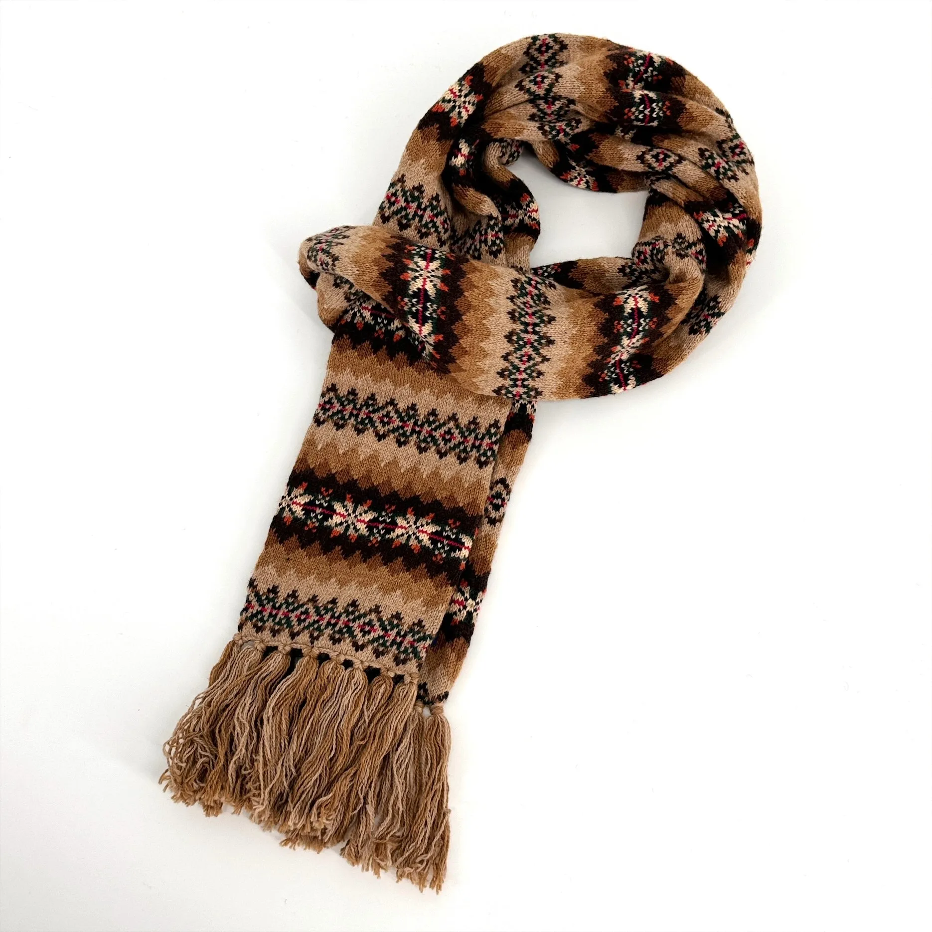 Custom ODM OEM Womens Mens Unisex Winter Scarf Popular Fashion wool Knit Warm Soft Design Jacquard bohemian stripes scarf