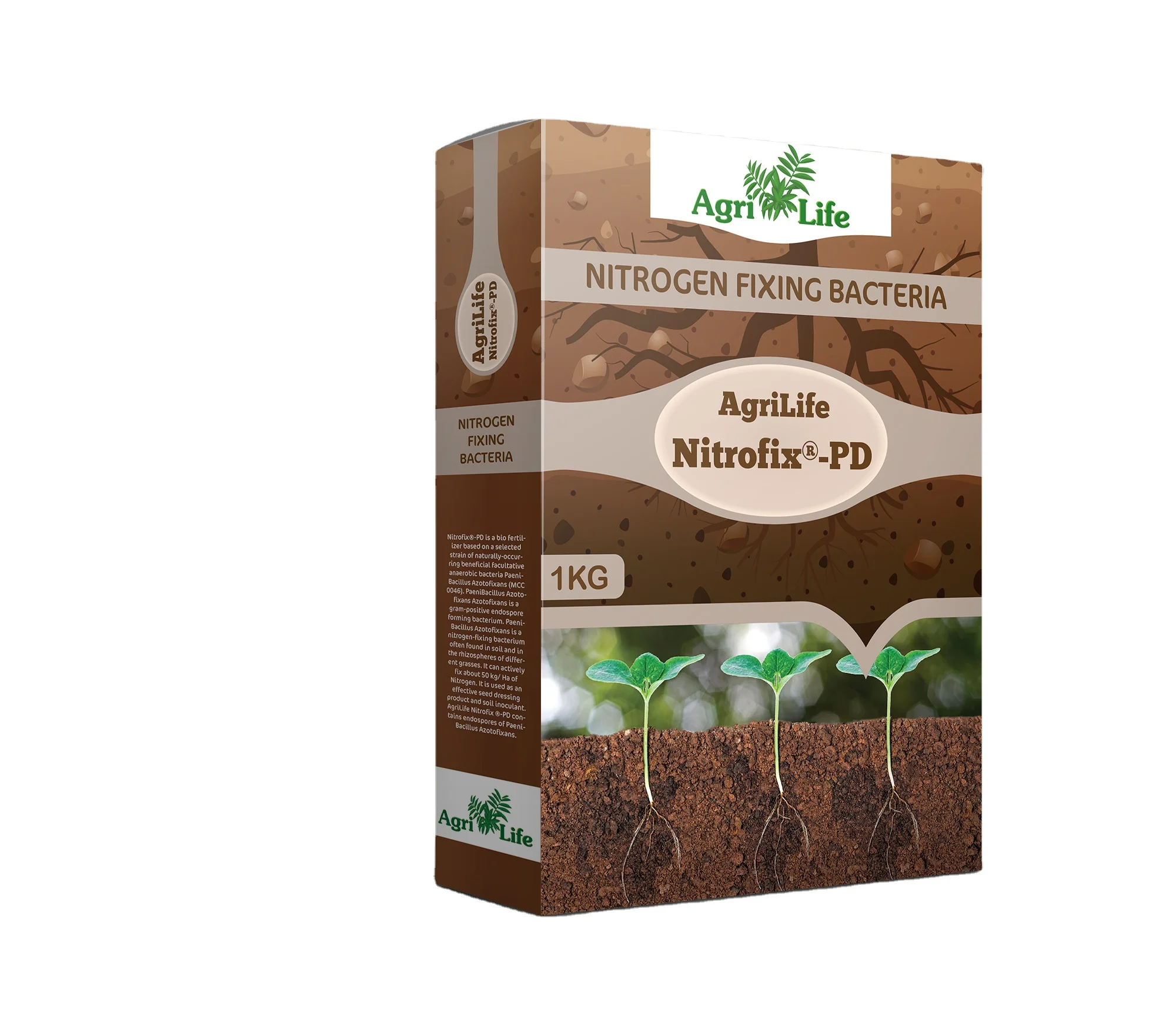 Premium Quality Bio Fertilizer Paenibacillus azotofixans Soil Conditioner Promote Healthy Plants Growth