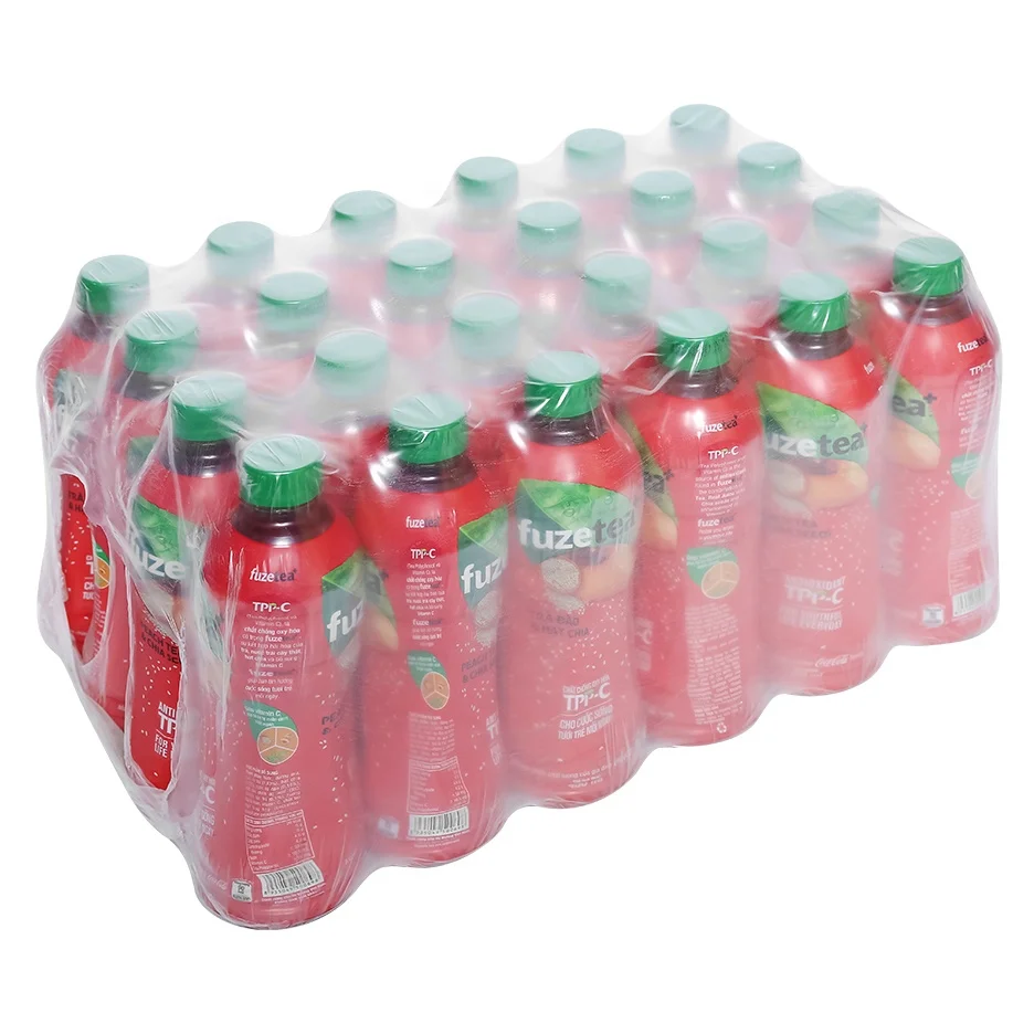 FUZETEA PEACH TEA AND CHIA SEEDS BOTTLE 450ML/FUZETEA PEACH FLAVOR TEA DRINKS/VIETNAM TEA DRINKS WHOLESALE