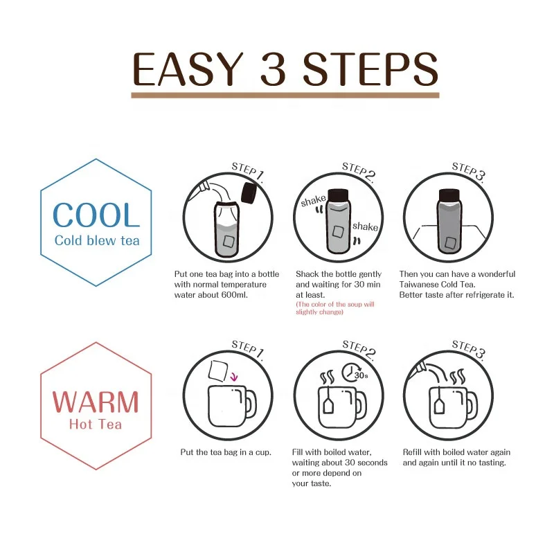 RTS Roasted Oolong Green tea for cold brew health Taiwan tea Customized package accept Low MOQ