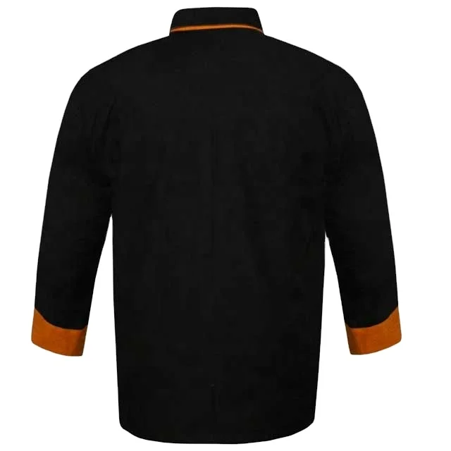 Hot Selling High Quality Chef Jacket full Sleeve Chef Coat Soft and comfortable hotel uniforms for men women
