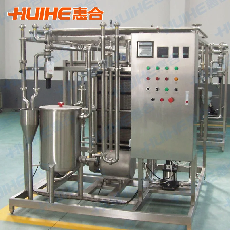 HTST High Temperature Short Time Sterizing Plate Type Milk Dairy Beverage Juice Pasteurizer Plant