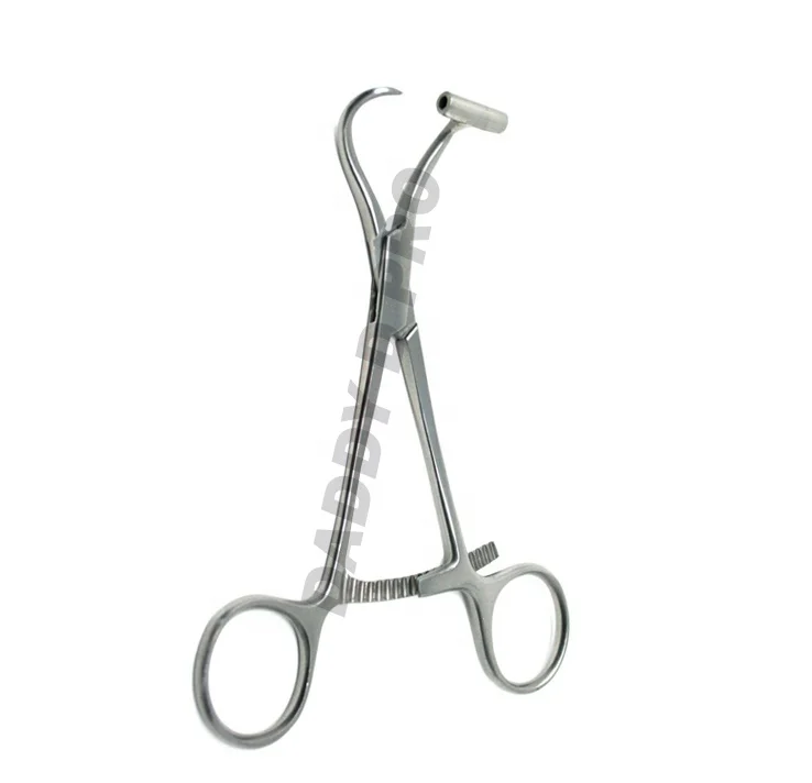 DADDY D PRO German Stainless Steel Bone Reduction Forceps K Wire Guide Clamp for Veterinary Orthopedic Surgery Instrument