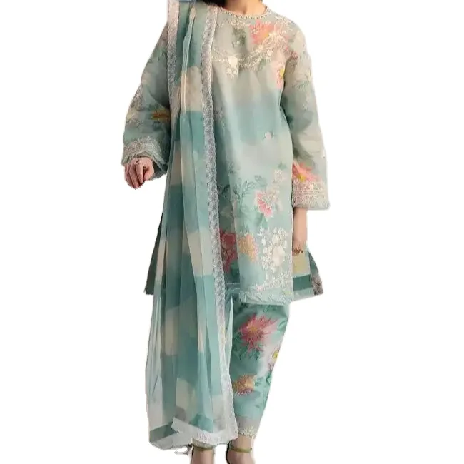 stylish Pakistani & Indian dresses, featuring top-quality and heavy embroidery for exquisite partywear.