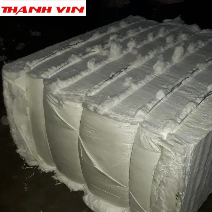 Viet Nam Bleached cotton comber noil from Thanh Vin manufacturer with Competitive price and High Quality   Ms. Mira