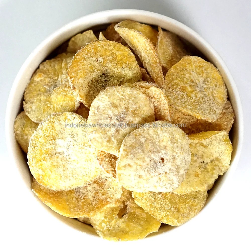 Bananamia Premium Yellow Banana Chips Artisanal Fresh Crispy Dried Snacks Milk Flavour Soft Texture Fruit Vegetable