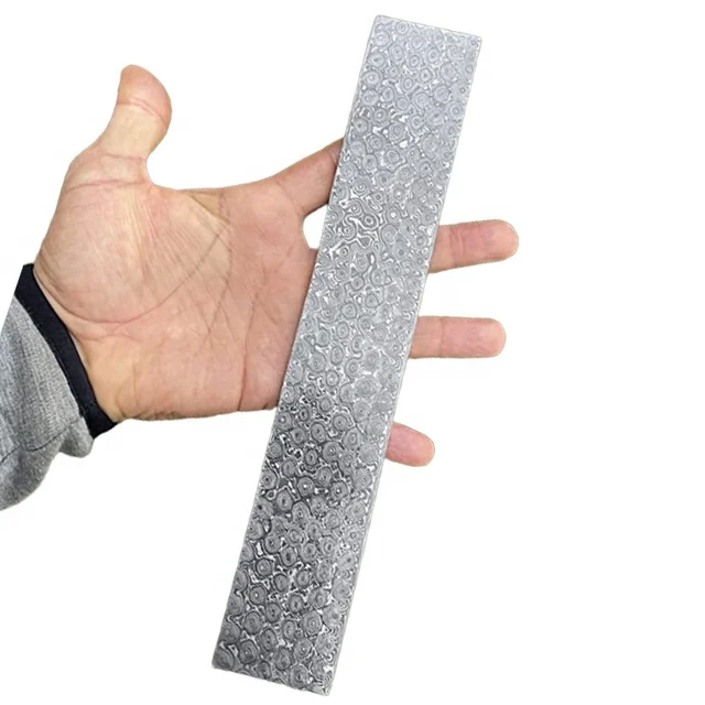 Top Quality Damascus Blank Billet Professional Damascus steel Blank Billet Hand Forged  For Making Knives