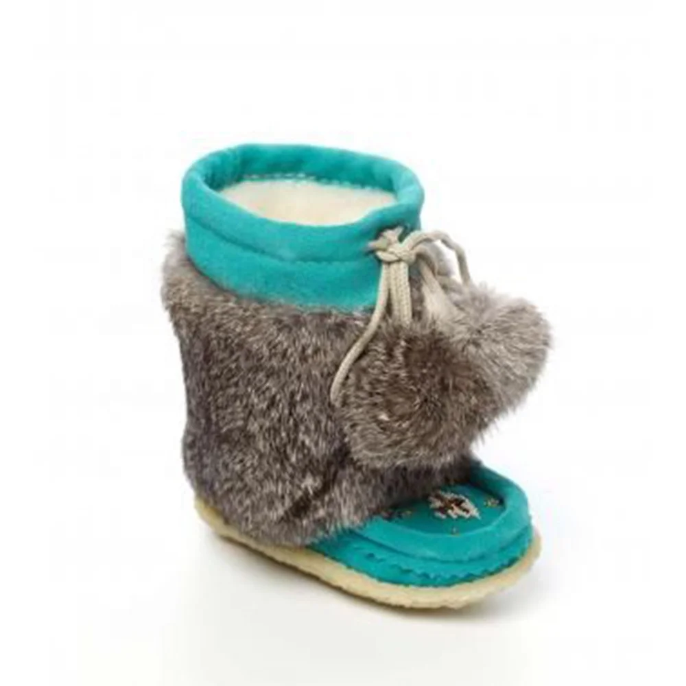  Особый дизайн; С мехом; Размер с увеличенной полнотой; 13-женские ботинки на меху; Сапоги для дождливой погоды женские меховые сделано в Пакистане