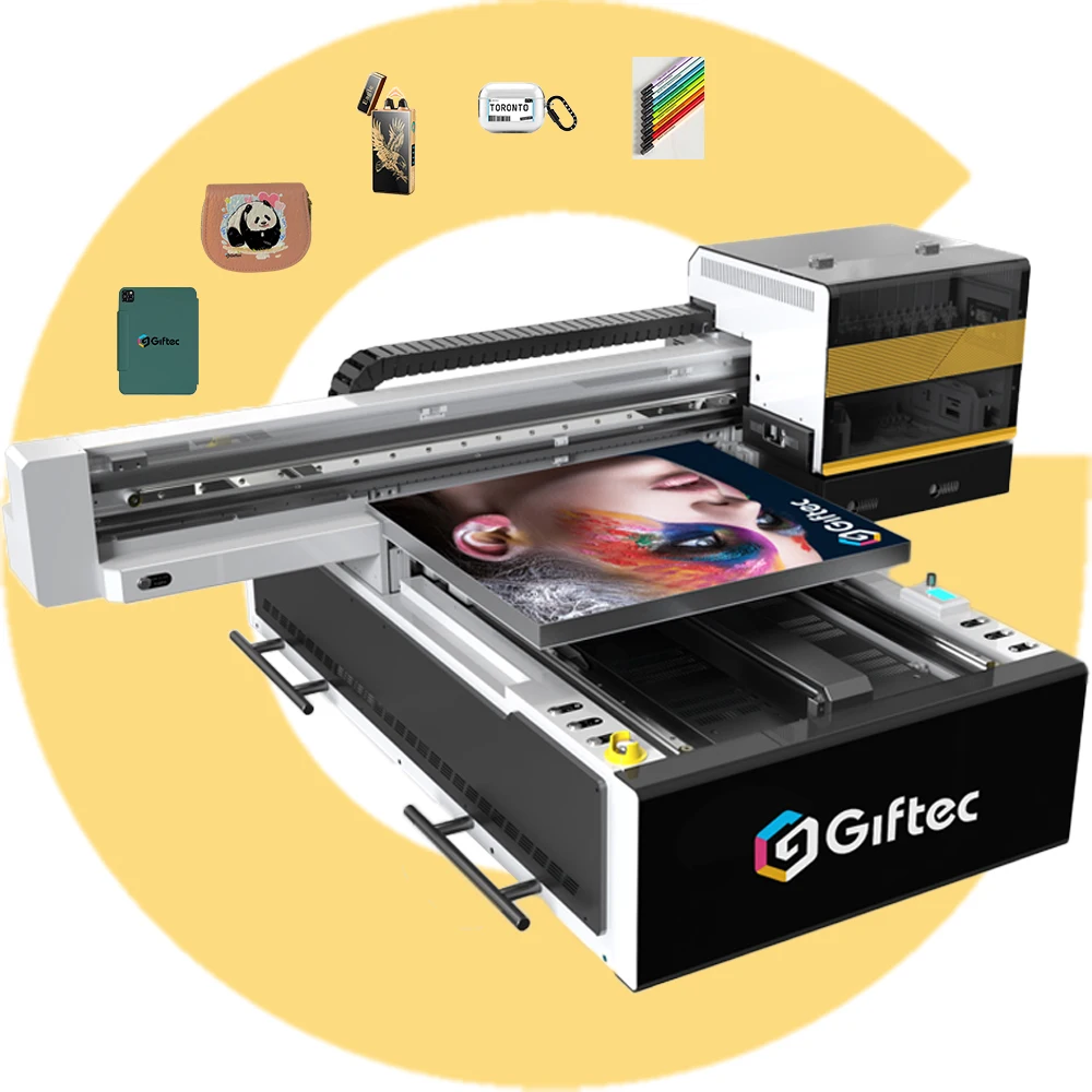 Giftec 2024 новый продукт ldea Sceramics плитка цифровой принтер с отрицательным давлением УФ для акриловой плитки