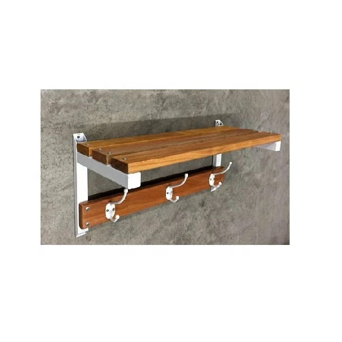 Hooks & Rails Solid Wood Key Holder Grade Material Coat Cloth Keys Wall Hanger Shirt Rack Great Home Decoration Hook
