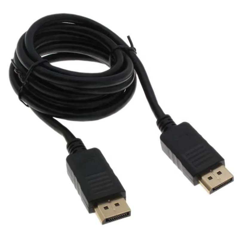 OEM hot sale Gold Plated best displayport 1.2 dp to dp video cable Supports 4K@160Hz Compatible for Lenovo, Dell, and more