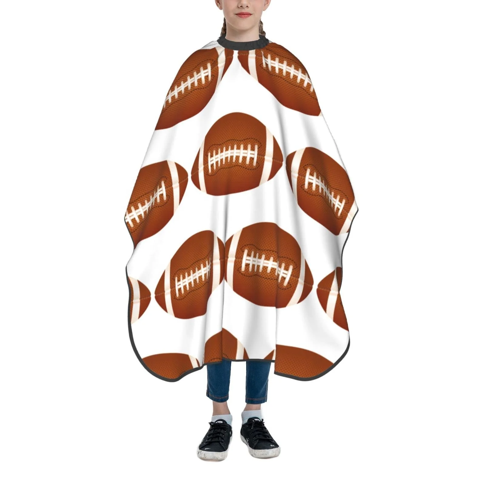 Kids Hair saloon capes  BARBER Hair  CAPES WITH CUSTOM DESIGN 100% POLYESTER IN WATER PROOF AND WATER RESISTANT