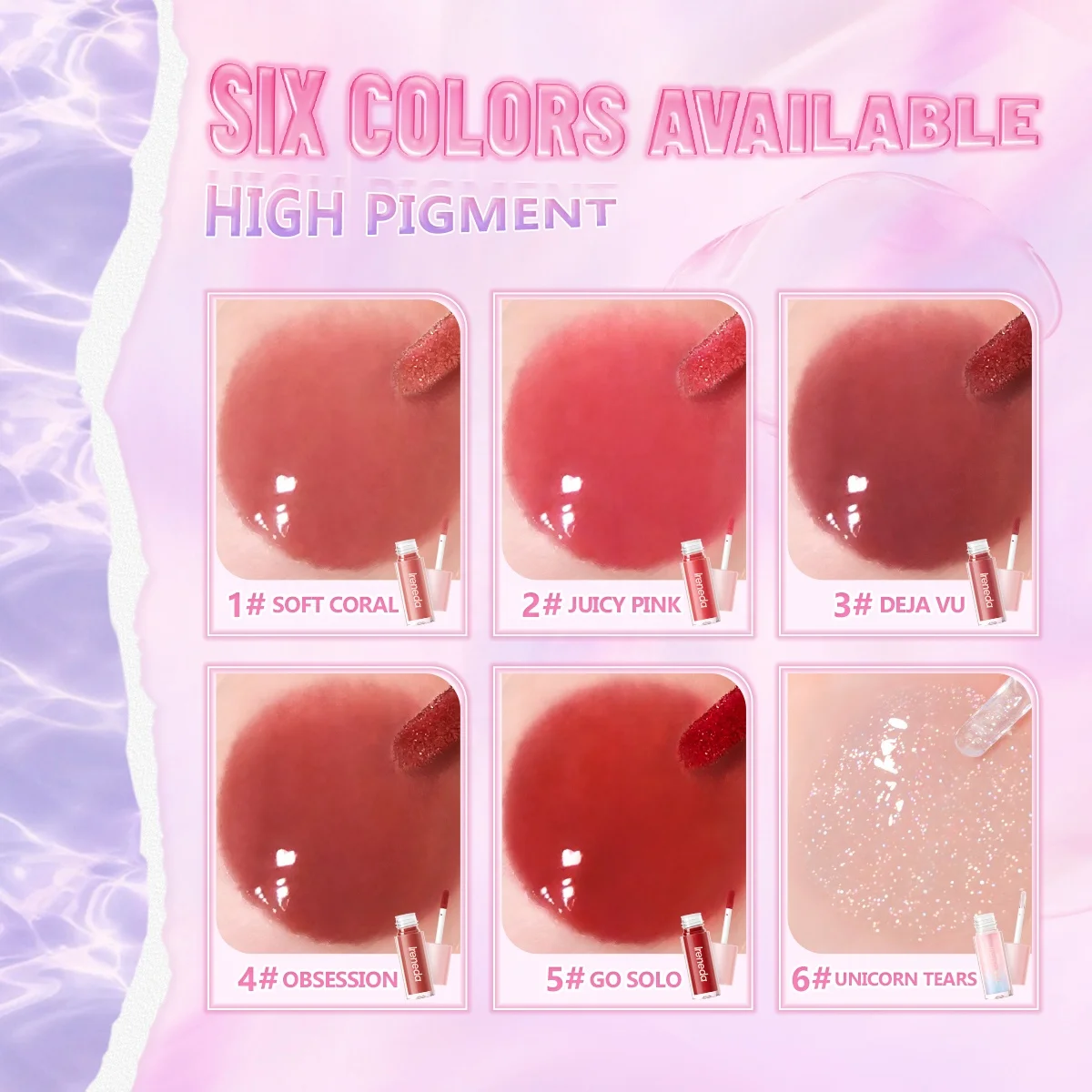 IRENEDA IR06  makeup lip gloss cosmetic items wholesale lip plumping lip gloss