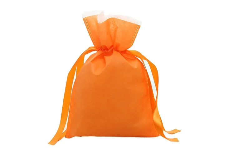 Vietnam Factory Customized RPET Drawstring Bag Cinch Gift Bag Recycled or Suede drawstring gift bag