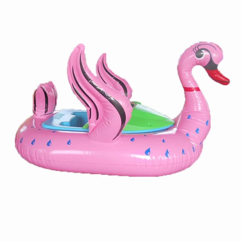 Professional design inflatable electric powered paddle boat adult bumper boat for swimming pool