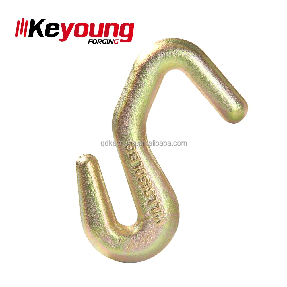 Крюк Keyoung S сверхмощный G70 цепной крюк для буксировки оцинкованный высокого стандарта кованый